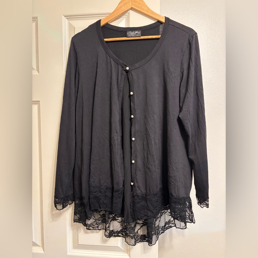 Yvonne La Fleur Lace Cardigan